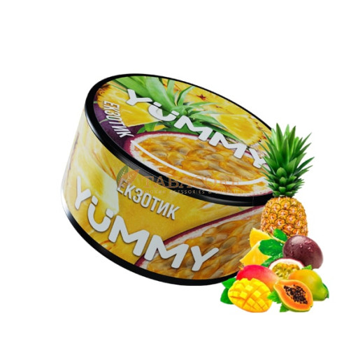 Тютюн Yummy (Яммі) Екзотик (Ананас, Маракуйя) 100г